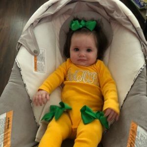 Custom sports outfit for infant / toddlers MTO